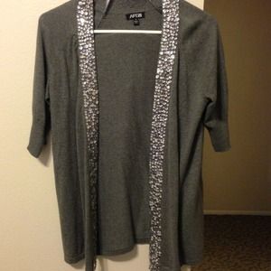 Sequin cardigan