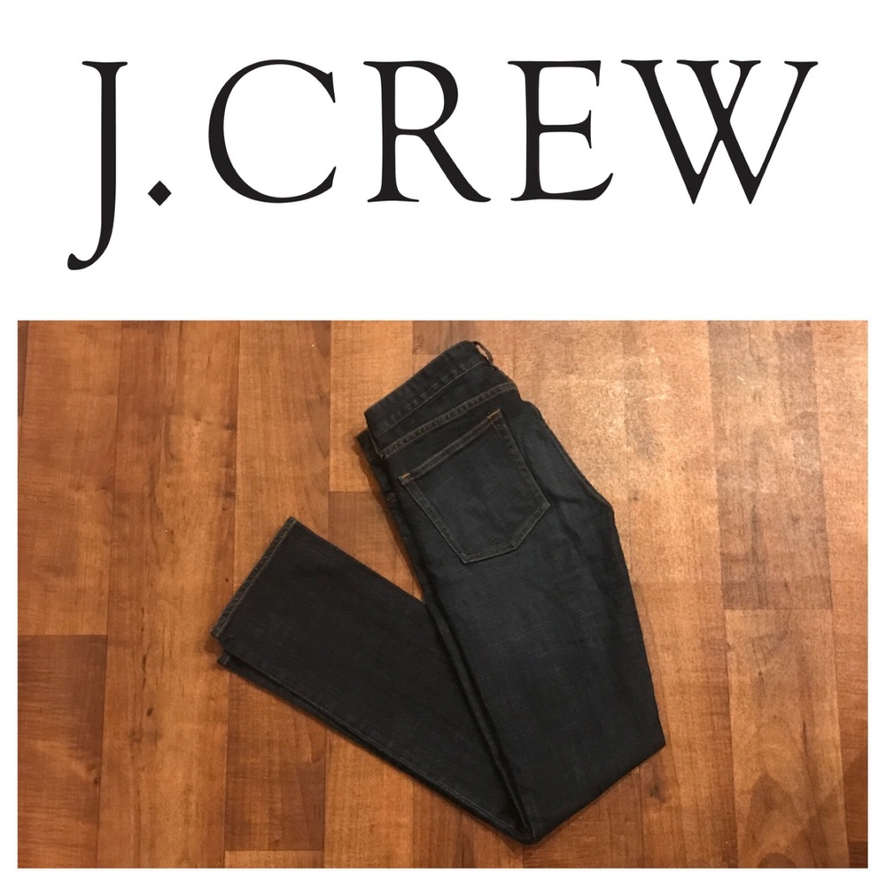 J. Crew Matchstick dark denim