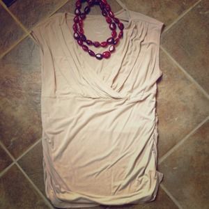 🚫Sold🚫 @samibeck91 5/13 I.N.C. Tan tee
