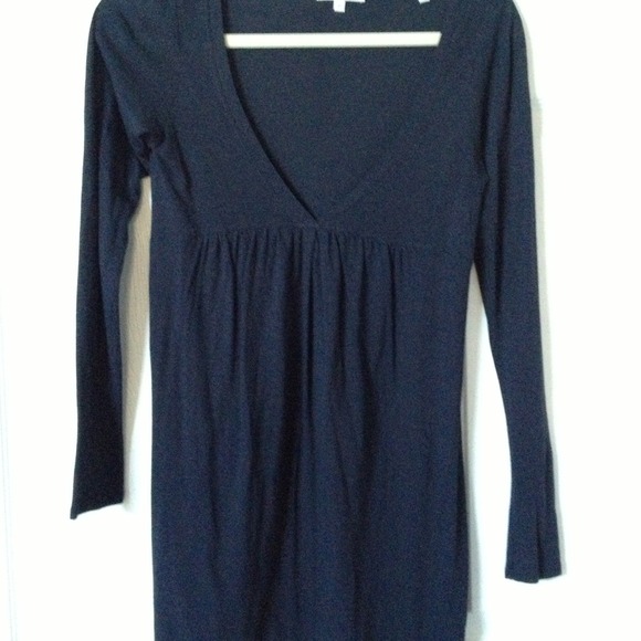 Vince Deep V-Neck Babydoll