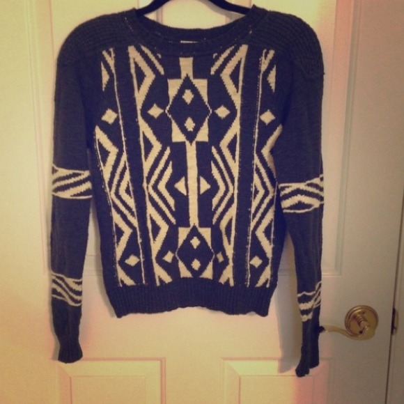 Geometric sweater