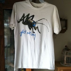 Vintage fall out boy tshirt