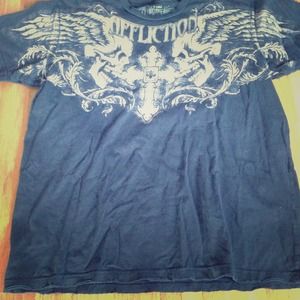 SOLD IN BUNDLEAffliction tshirt. Worn few times