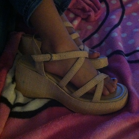 Tan sandals