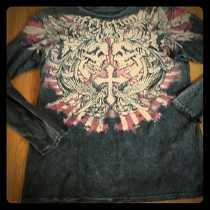 ⚡SOLD IN BUNDLE⚡Affliction long sleeve t. My fave