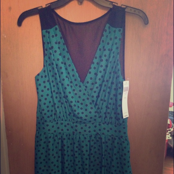 SOLD BCBG polka dot dress NWT!