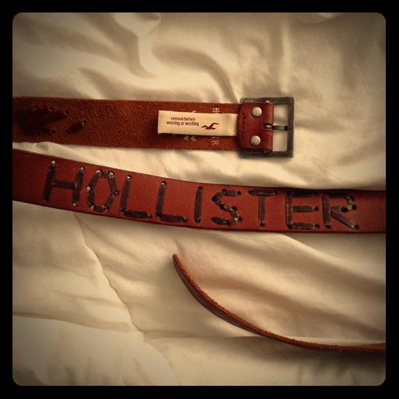 SOLDDD Genuine leather hollister belt