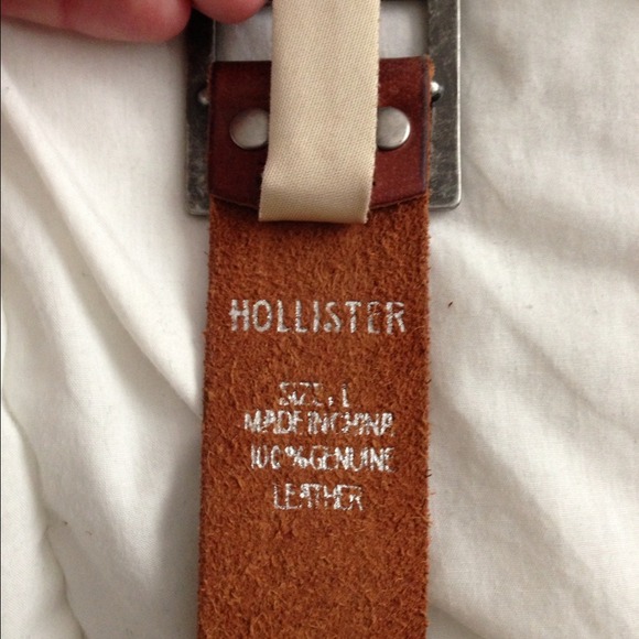 SOLDDD Genuine leather hollister belt