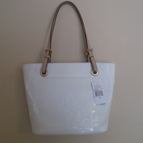 🚫SOLD🚫💛Brand🆕 Michael Kors Jet Set Tote - Picture 3 of 4