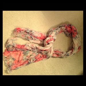 Flower scarf