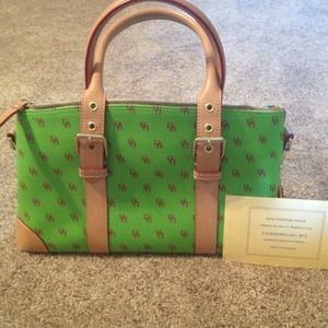 Dooney&Bourke Signature East/West Satchel Handbag