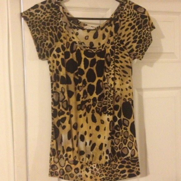 Cheetah Print Top