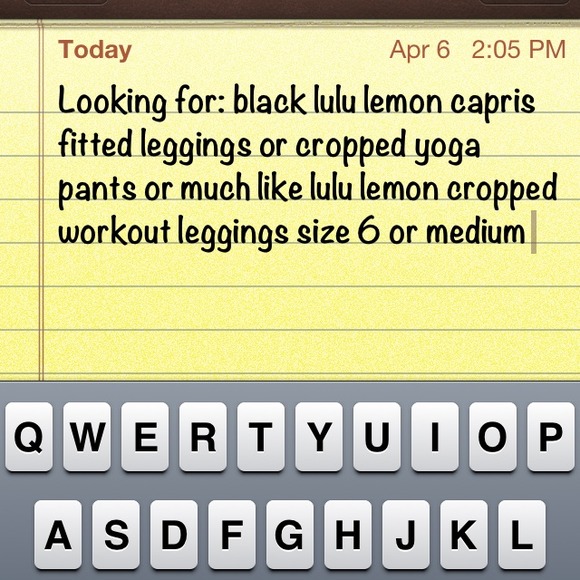 Black cropped leggings