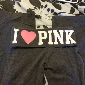 Victoria's Secret gray yogi pants! Xs