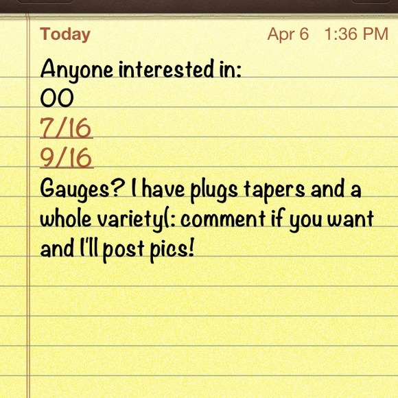 I have over 30 gauges ! I have what you need!