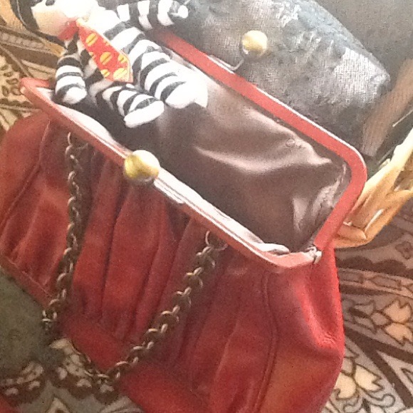 Vintage inspired. Leather. As new - Picture 3 of 4