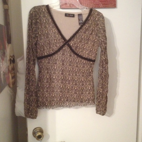 Blouse by axcess.