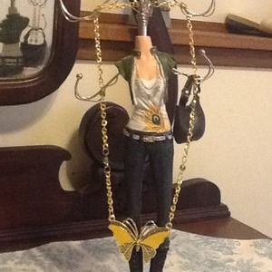 Butterfly Pendant Necklace