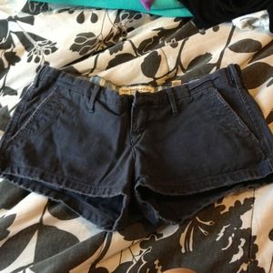 Navy blue Abercrombie & Fitch shorts