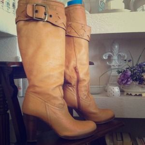 COACH leather ladies boots