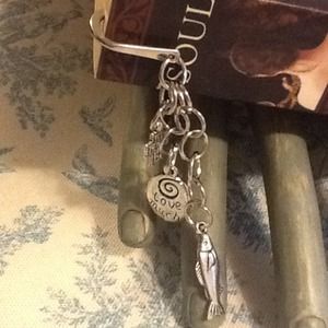 Shepherds Hook Bookmark "laugh often"