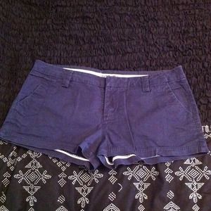 Volcom navy dressy shorts