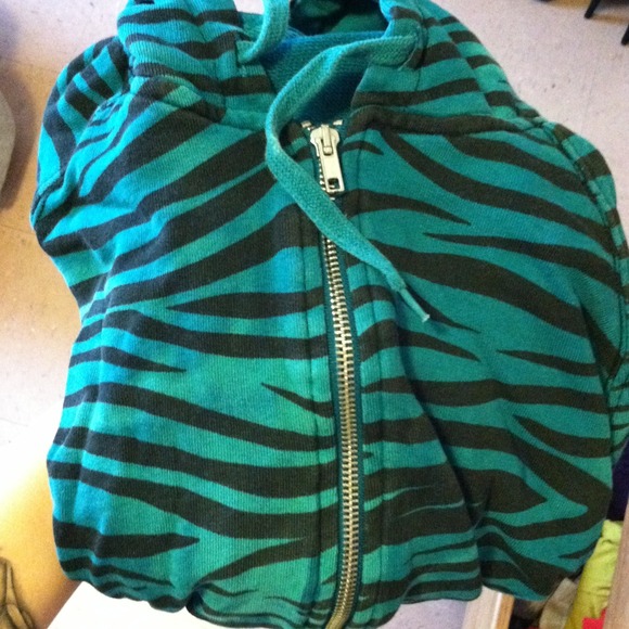 Zebra print sweater