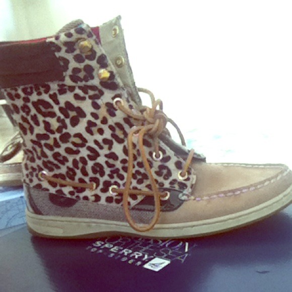 Cheetah Hightop Sperrys