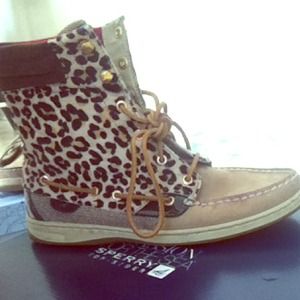 Cheetah Hightop Sperrys