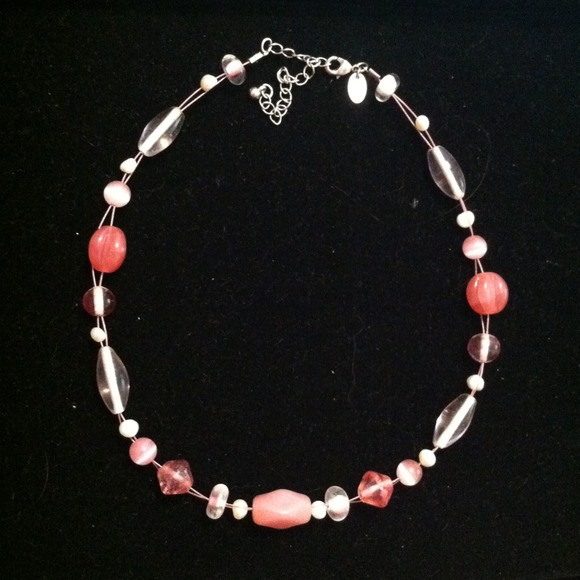 Lia Sophia infra rose necklace