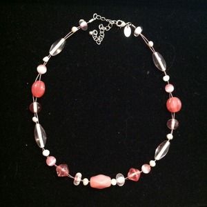 Lia Sophia infra rose necklace