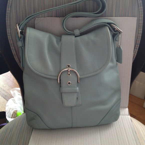 Coach leather hobo