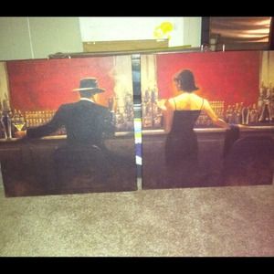 Man/woman wall decor