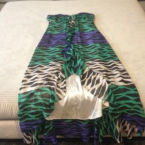 Gorgeous BCBG Hi Lo dress