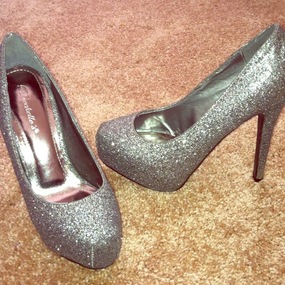 Metallic shimmering pumps - Picture 1 of 1