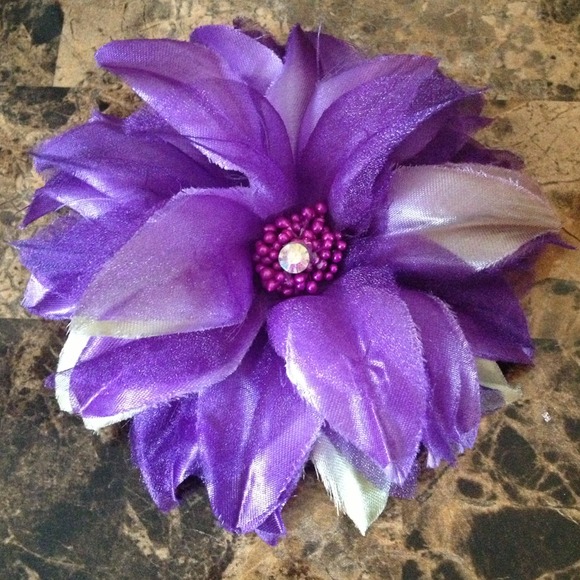 ❌BUNDLED❌Big purple hair clip