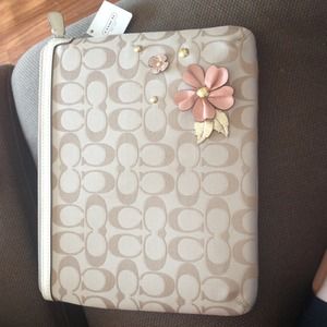 *Just reduced* Coach iPad/tablet sleeve
