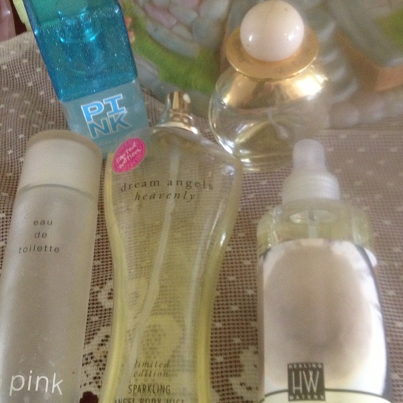 Lot of perfume and body spray