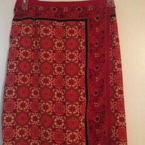 Beautiful long wrap around skirt