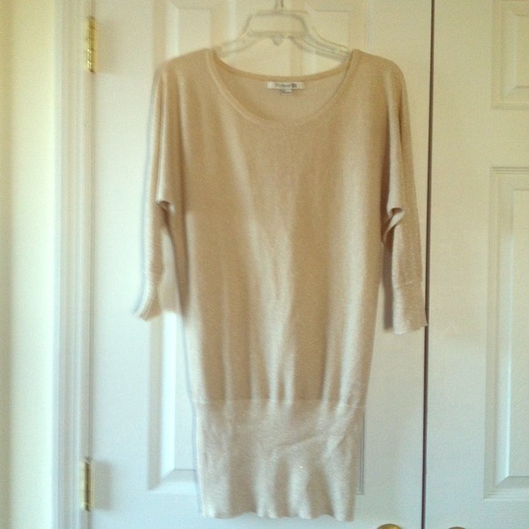 Gorgeous sparkling gold dress/blouse