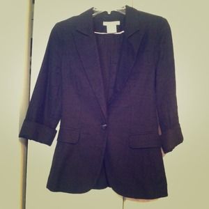 💞Reduced💞 Black linen blazer