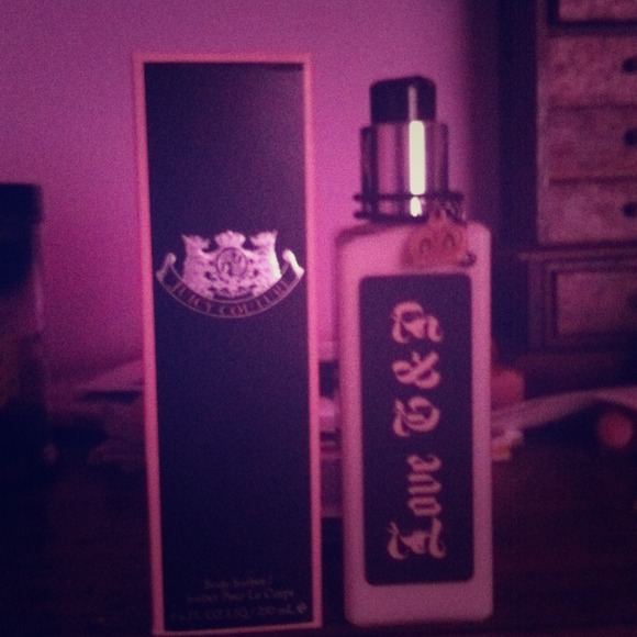 Juicy Couture body sorbet.