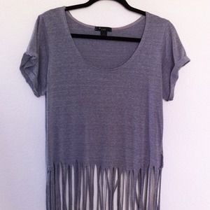 casual fringe shirt