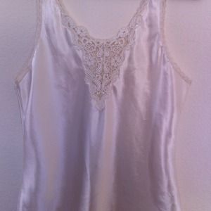 Vintage silk tank