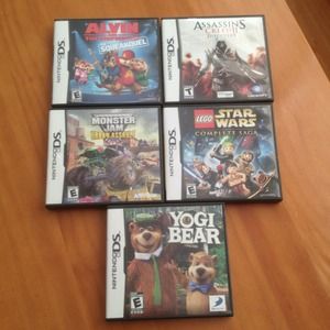 5-Nintendo Ds games