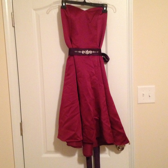 Alfred Angelo satin dress