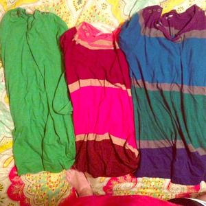 Three maternity shirts size M