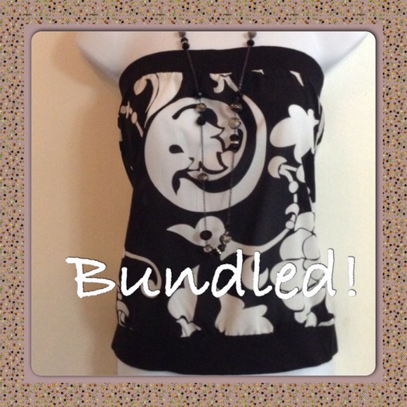 ️❄️Bundled❄️️Old Navy sheer tube top, M