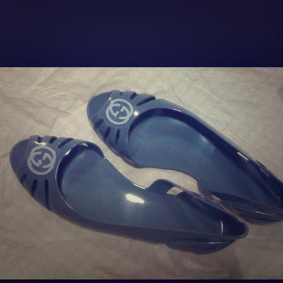 GUCCI JELLY FLATS