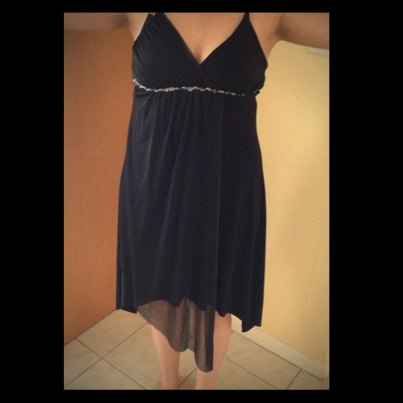 ⬇REDUCED!! Black dress asymmetrical bottom